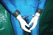 Police Model in Handcuffs